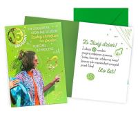 Opakowanie Karnet Urodziny 15 chłopak