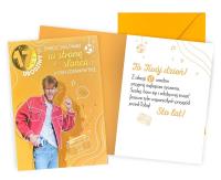 Opakowanie Karnet Urodziny 17 chłopak