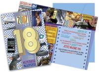 Opakowanie Karnet Urodziny 18