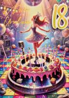 Opakowanie Karnet Urodziny 18 3K