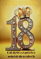 Opakowanie Karnet Urodziny 18 3K