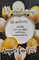 Opakowanie Karnet Urodziny 18 6K - 021