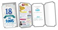 Opakowanie Karnet Urodziny 18