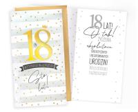 Opakowanie Karnet Urodziny 18