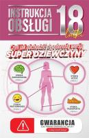 Opakowanie Karnet Urodziny 18