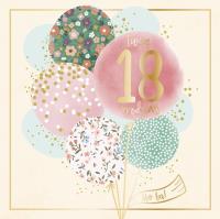Opakowanie Karnet Urodziny 18