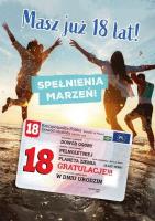 Karnet urodziny 18. Autor:   Praca zbiorowa. SmakLiter.pl Okładka książki Karnet urodziny 18