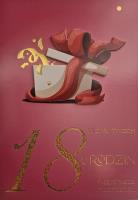 Opakowanie Karnet Urodziny 18 damskie