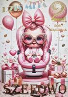 Opakowanie Karnet Urodziny 2 3K