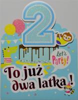 Opakowanie Karnet Urodziny 2