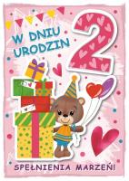 Opakowanie Karnet Urodziny 2