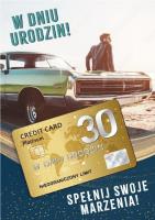 Opakowanie Karnet Urodziny 30