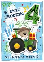 Opakowanie Karnet Urodziny 4