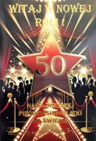 Opakowanie Karnet Urodziny 50 4K
