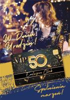 Opakowanie Karnet Urodziny 50 Gift-M