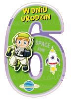 Opakowanie Karnet Urodziny 6