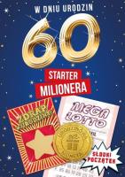 Opakowanie Karnet urodziny 60