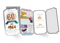 Okładka książki Karnet Urodziny 60 roczniki