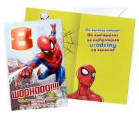 Opakowanie Karnet Urodziny 8 Spider-Man