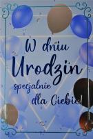 Opakowanie Karnet Urodziny