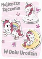 Opakowanie Karnet Urodziny