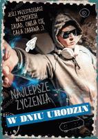 Opakowanie Karnet Urodziny