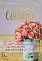 Opakowanie Karnet Urodziny