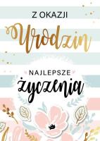 Opakowanie Karnet Urodziny