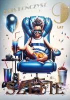 Opakowanie Karnet Urodziny 9 3K