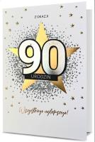 Opakowanie Karnet Urodziny 90