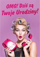 Opakowanie Karnet Urodziny