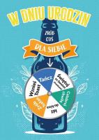 Opakowanie Karnet Urodziny