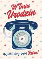 Opakowanie Karnet Urodziny