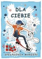 Opakowanie Karnet urodziny chłopiec