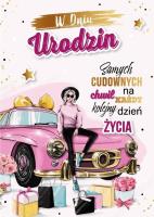 Opakowanie Karnet Urodziny dla niej