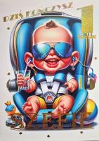 Opakowanie Karnet Urodziny Roczek 3K