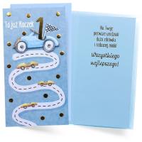 Okładka książki Karnet Urodziny Roczek autko