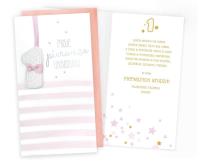 Opakowanie Karnet Urodziny Roczek różowy