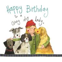 Karnet Urodziny S179 Crazy Dog Lady Psiara. Wydawca: Alex Clark. SmakLiter.pl Opakowanie Karnet Urodziny S179 Crazy Dog Lady Psiara