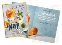 Opakowanie Karnet V Urodziny