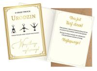 Opakowanie Karnet V Urodziny