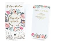 Opakowanie Karnet Wszystkiego najlepszego