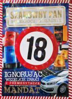 Opakowanie Karnet z mandatem 18-stka