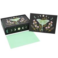 Karnety mini Ćma Księżycowa. Wydawca: Peter Pauper Press. SmakLiter.pl Opakowanie Karnety mini Ćma Księżycowa