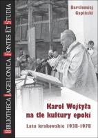 Okładka książki Karol Wojtyła na tle kultury epoki