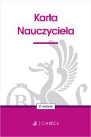 Karta Nauczyciela wyd. 17. Autor: Opracowanie zbiorowe. SmakLiter.pl Okładka książki Karta Nauczyciela wyd. 17