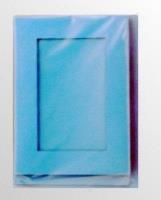 Opakowanie Karta passepartout + koperta jasnoniebieska 5szt