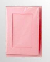 Opakowanie Karta passepartout + koperta jasnoróżowa 5szt