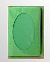 Opakowanie Karta passepartout + koperta jasnozielona 5szt