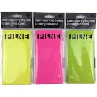 Karteczki elektrostatyczne 75x75mm 100K Pilne. Wydawca: Ziemia Obiecana. SmakLiter.pl Opakowanie Karteczki elektrostatyczne 75x75mm 100K Pilne